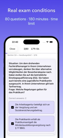 AEVO IHK Ausbilderschein Study iPhone screenshot