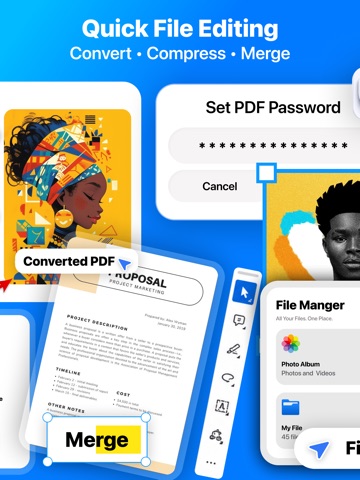 QuickTools: PDF & File Manager iPad screenshot