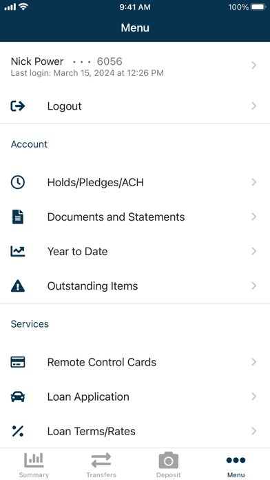 Keystone Credit Union Screenshot