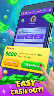 bubble bash - win real cash iphone screenshot 2