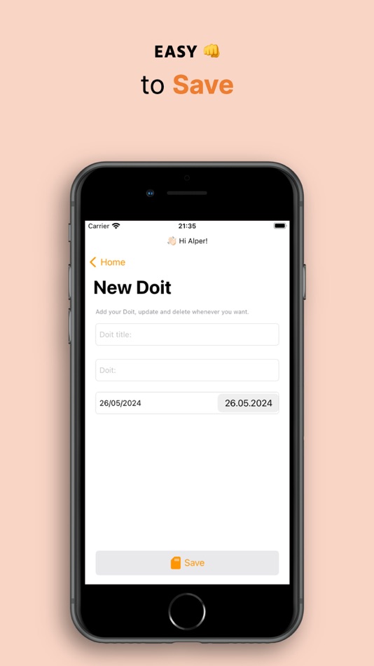 #3. Doitfy - Todo List (iOS) 由: ALPER CANIMOGLU