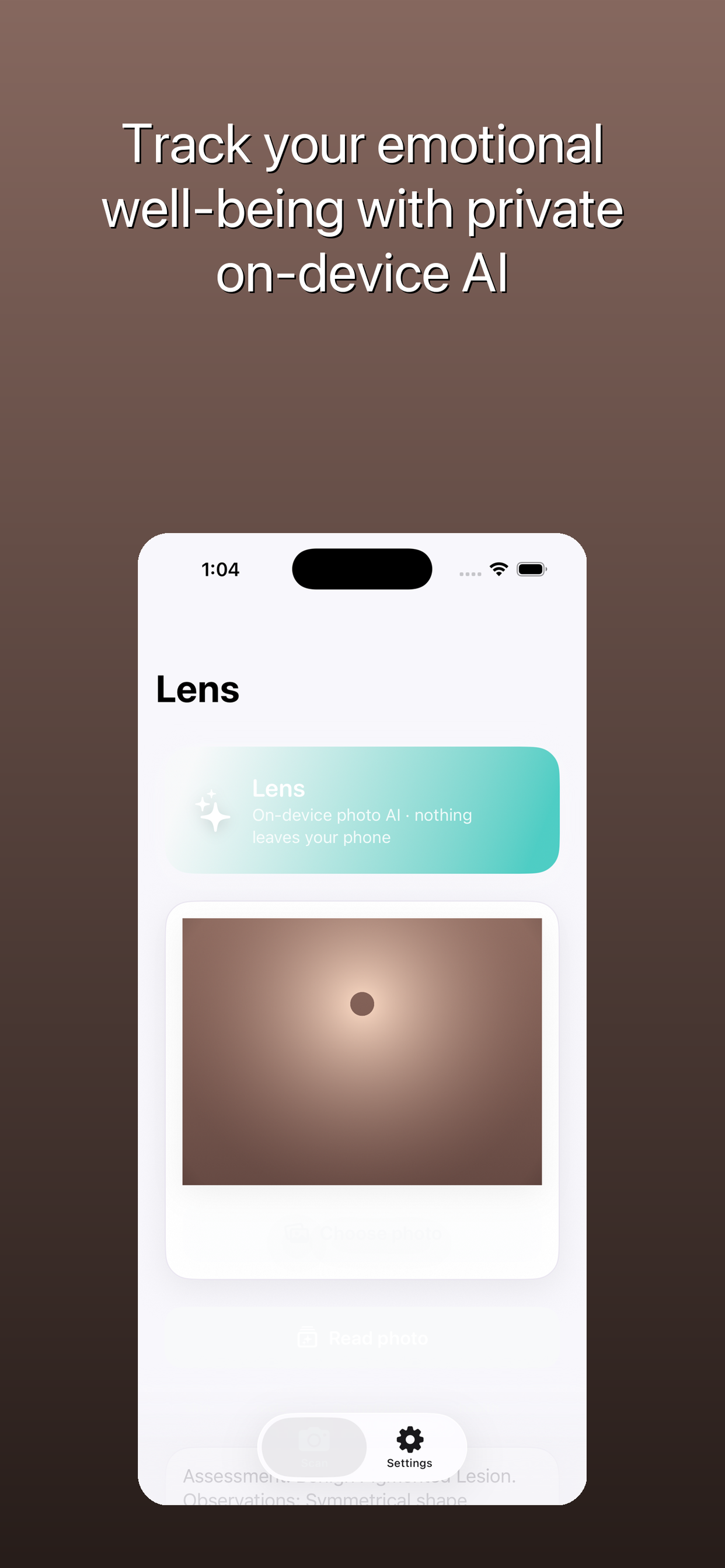 Lens: Private Skin & Mole AI screenshot 3
