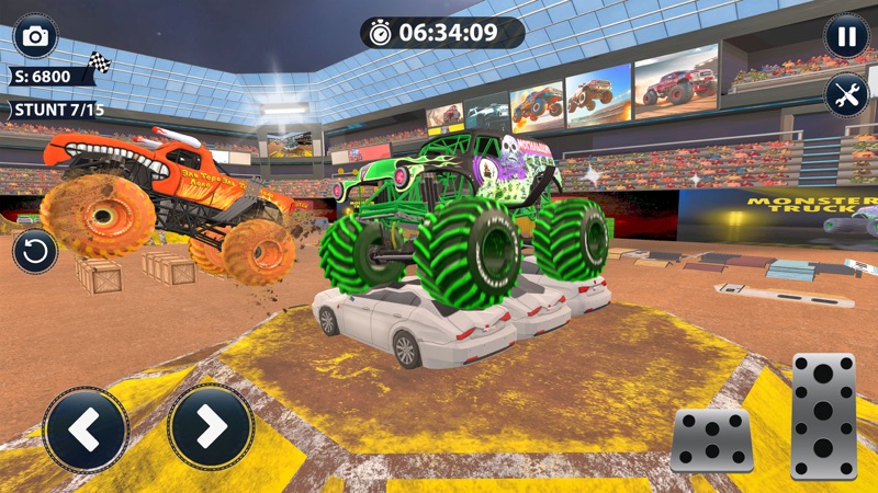 Monster Truck 4x4 Mania Racing screenshot 1