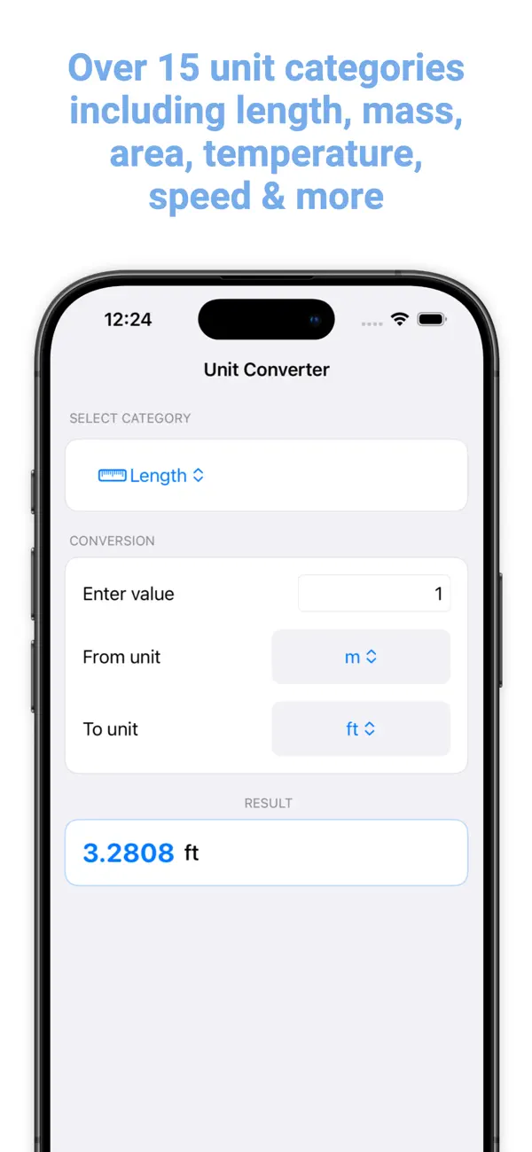 #1. Unit Converter - Simple & Fast (iOS) By: Fenuku Kekeli