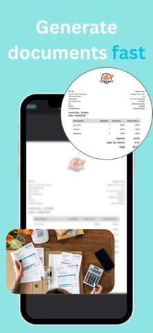 Estimate Invoice Maker App Screenshot 1 of 4