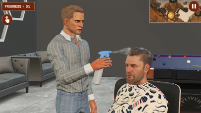 Barber Shop Hair Cutting Game Screenshot