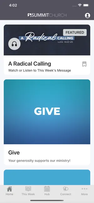 Summit Church App screenshot 1