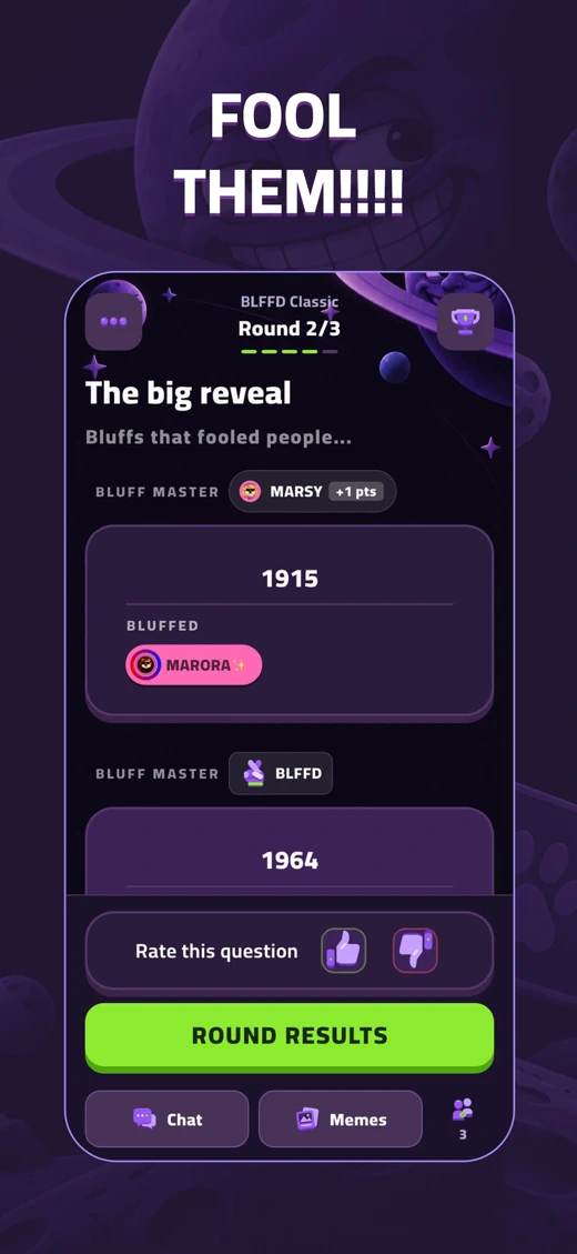 BLFFD: Party Trivia screenshot 3