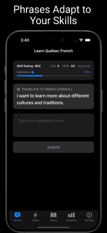 Québec French screenshot