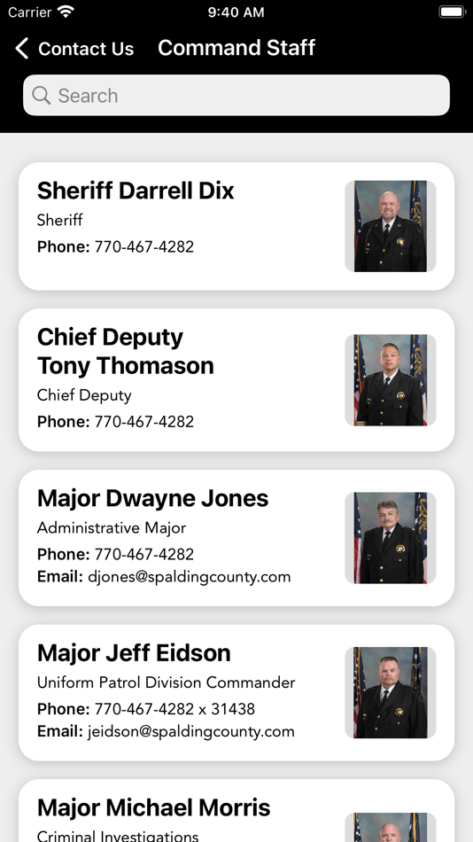 #2. Spalding County Sheriff (iOS) Podle: Spalding County Sheriff's Office