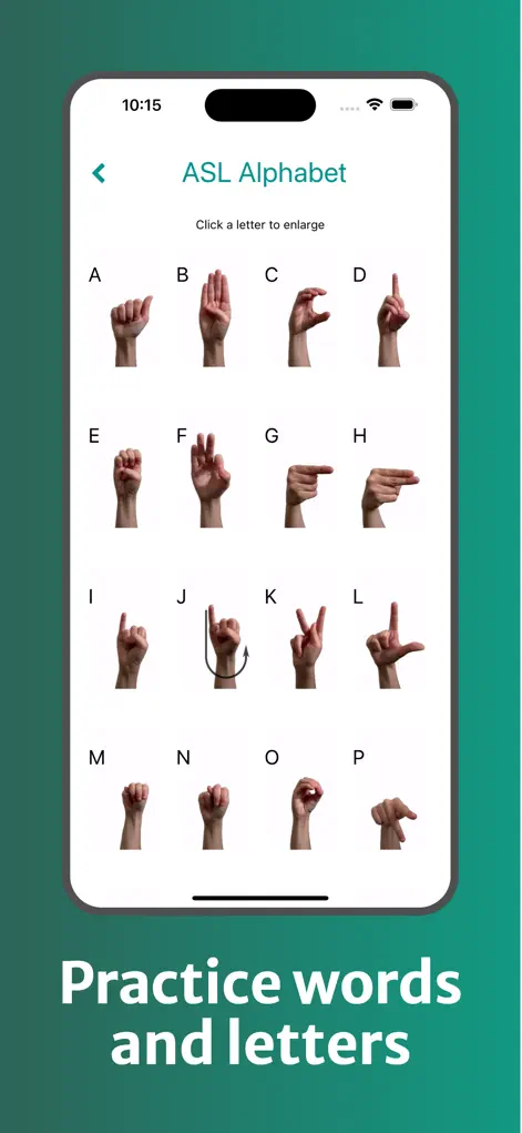 ASL Speed Spell - Education App | MWM