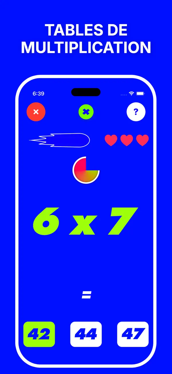 Screenshot #1 pour Table de multiplication 7+ SM