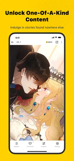 Captura de pantalla de WebComics - Webtoon, Manga en iPhone 6