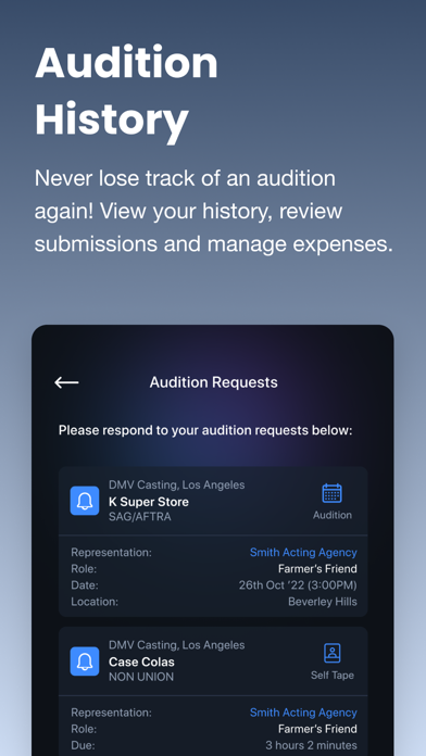 Talent App by Casting.com Screenshot