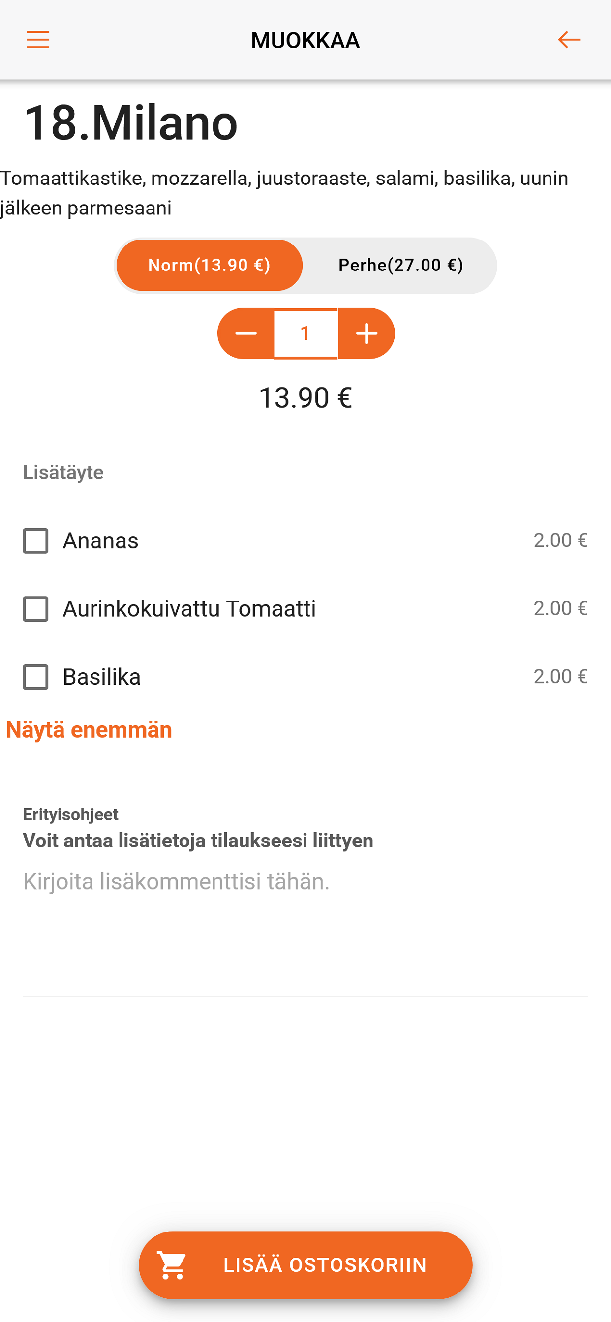 Kolme Makua Ravintola