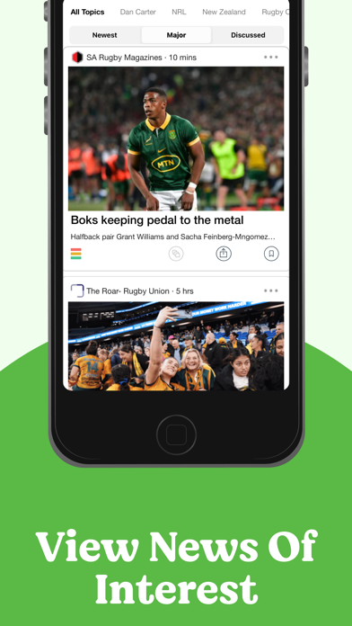 Rugby news: Latest Updates Screenshot