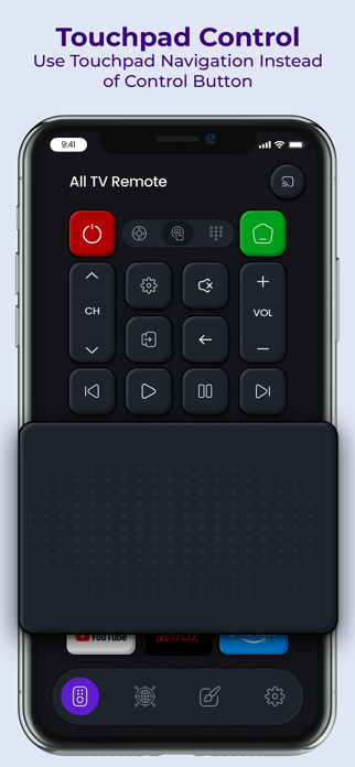 All TV Remote Control APP Screenshot 2 of 4