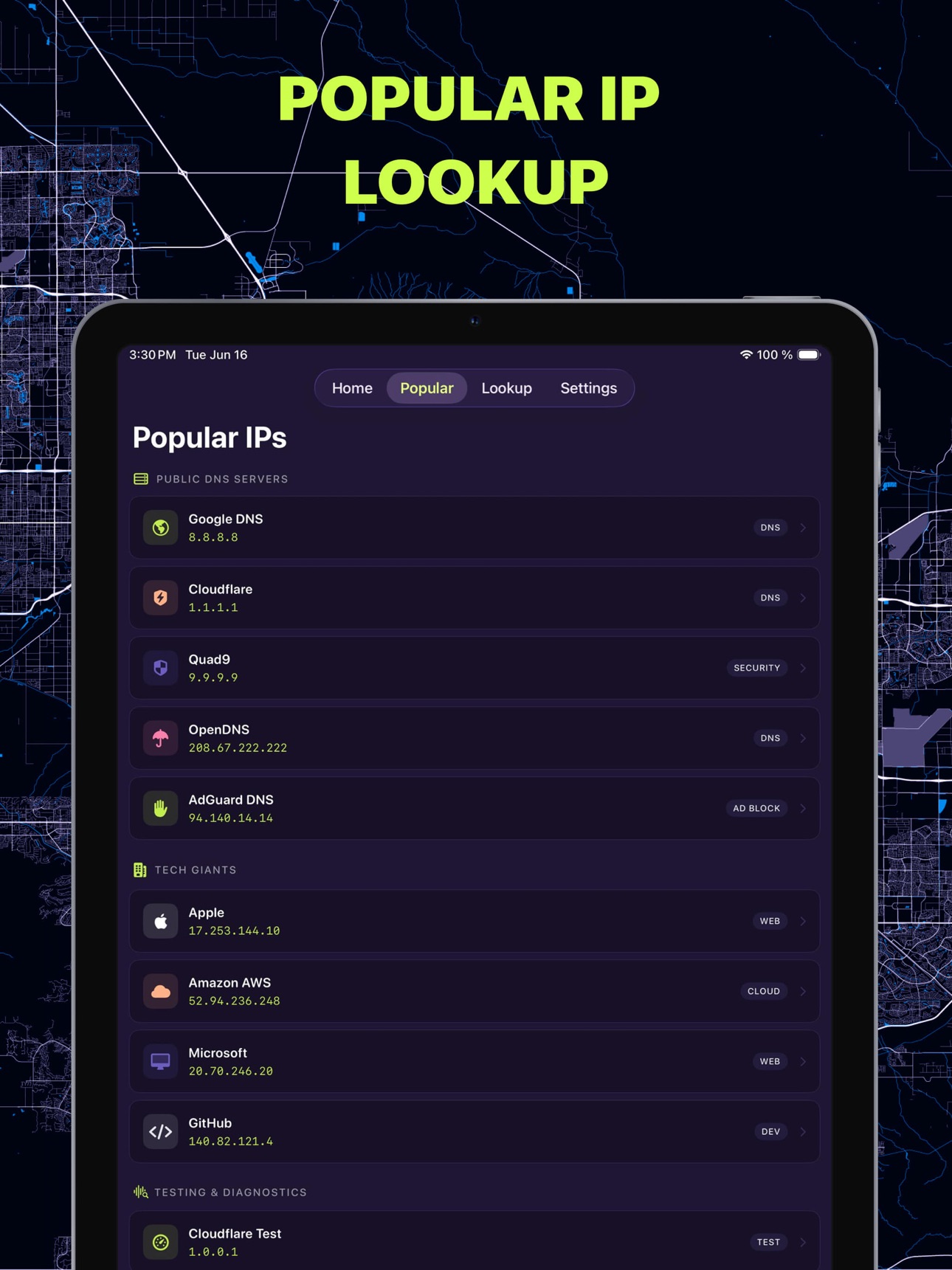 Screenshot 5 of IP Watch