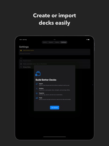 Clash Decks Royale Battle AI iPad screenshot