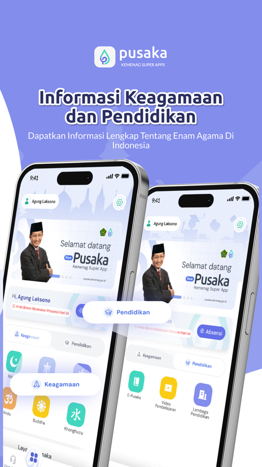 #2. Pusaka Apps (iOS) Podle: Kementerian Agama RI