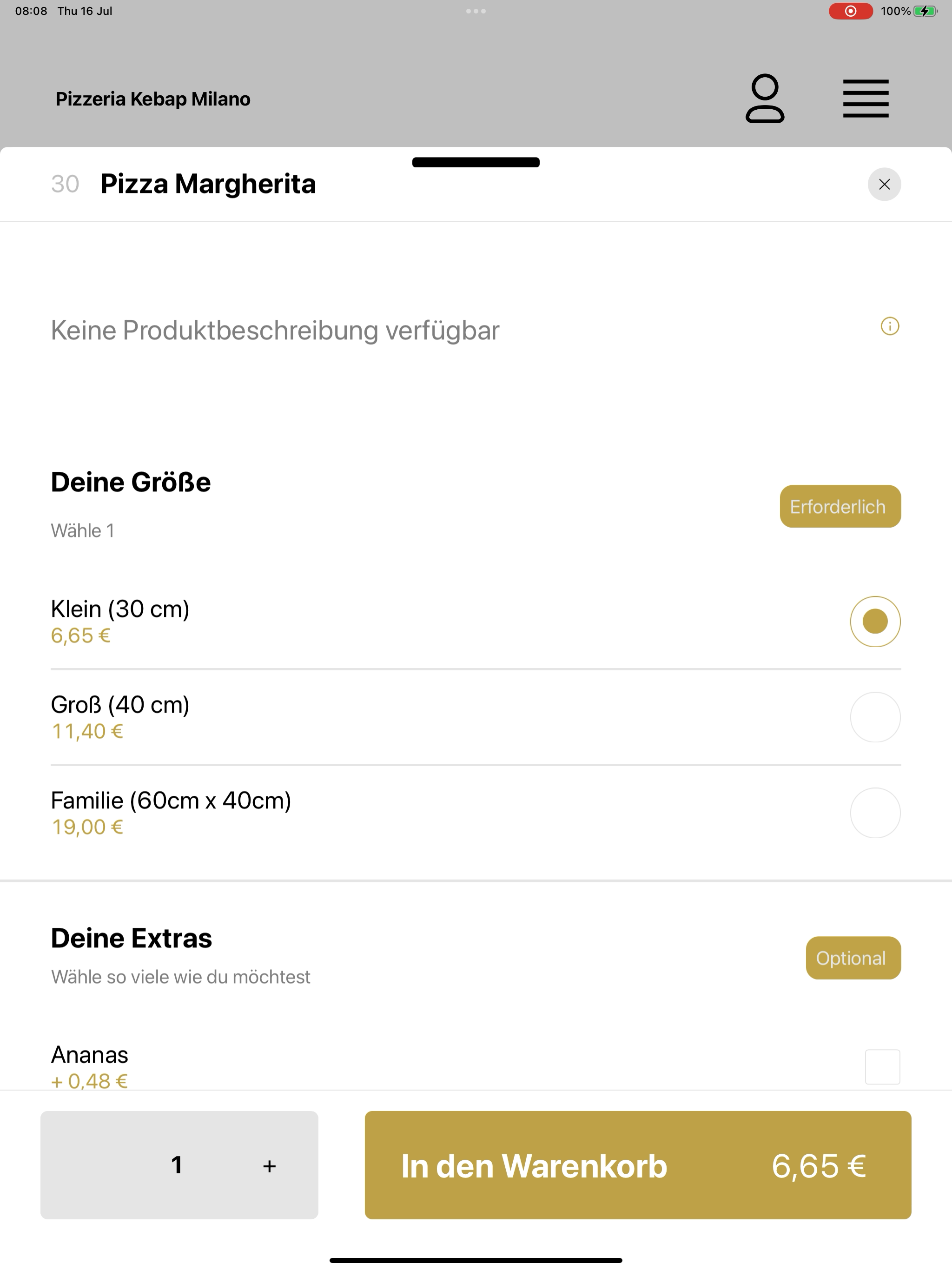 Pizzeria Kebap Milano screenshot 15
