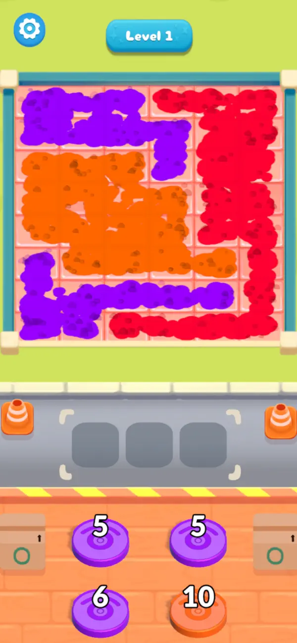 Screenshot #1 pour Dust Rush Puzzle