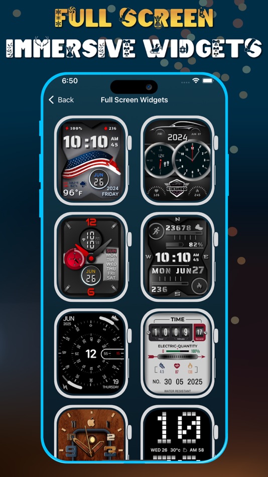 #6. Watch Faces Gallery n Widgets (iOS) By: Appdrove LLC