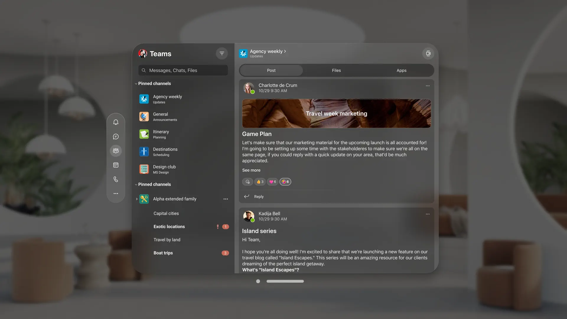 Microsoft Teams screenshot