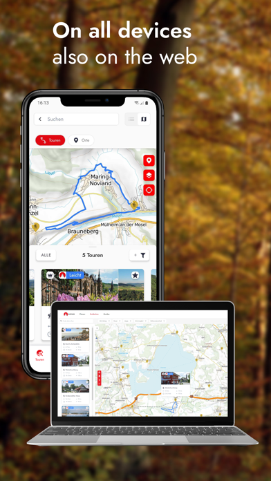 Rother: Hiking Tours & Maps Screenshot