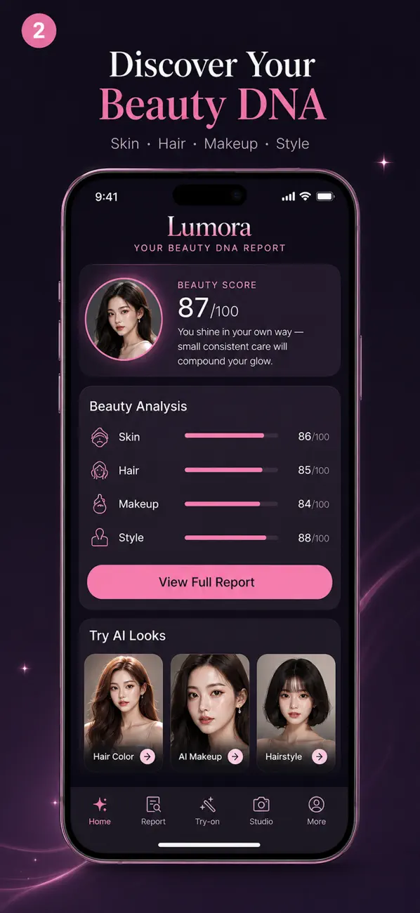 Screenshot #2 pour Lumora - Caméra IA Beauté