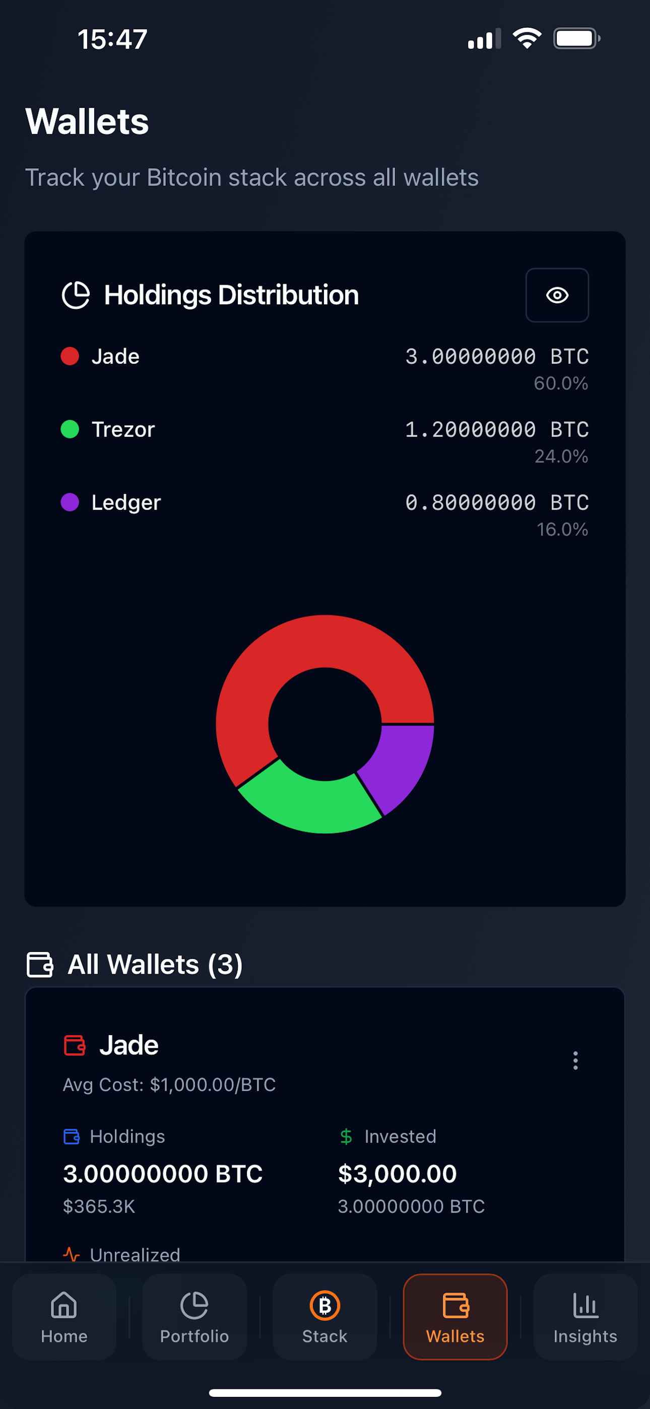 BitWay: Track Your Stack