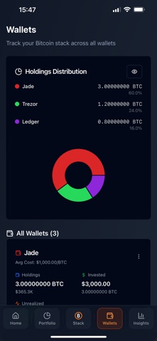BitWay: Track Your Stack Screenshot 6 of 6