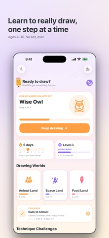 Drawtopia - Learn to Draw Screenshot 1 of 5