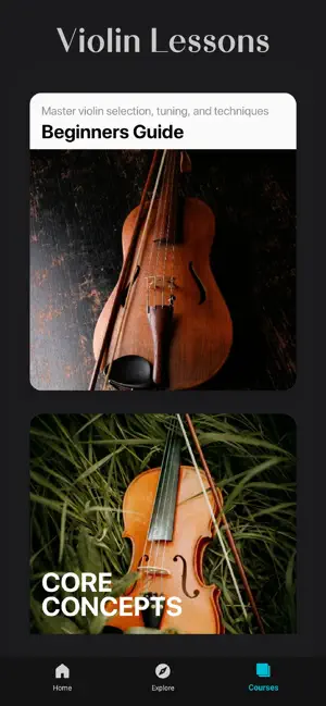 Violin Lessons For Beginner screenshot 1
