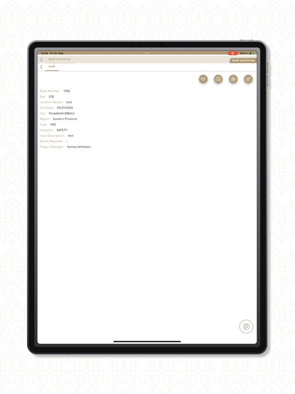 KIDANA - Contractor iPad screenshot