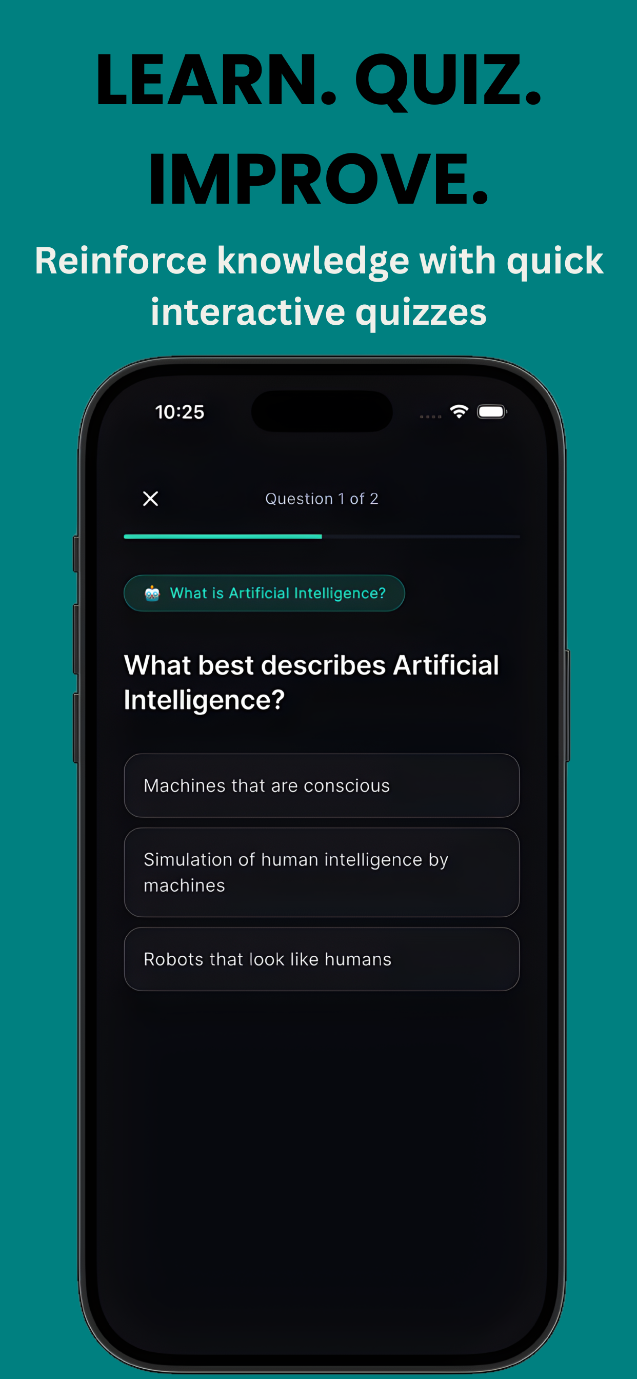 AI in 60 Seconds: Learn AI screenshot 5