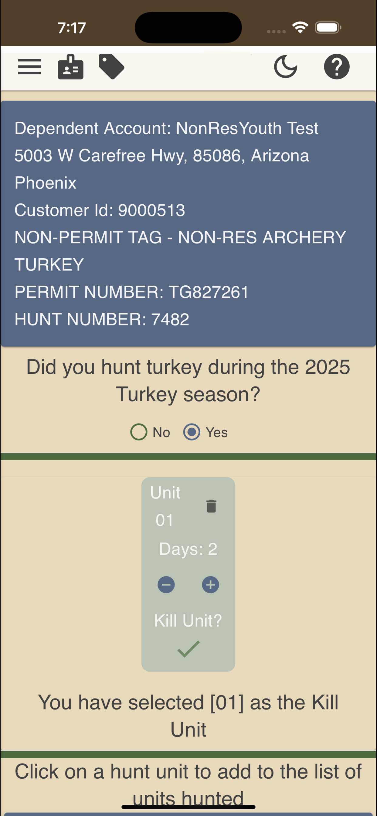 Arizona E-Tag