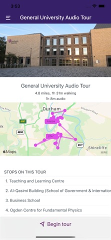 Durham University Tours Screenshot 2 of 3