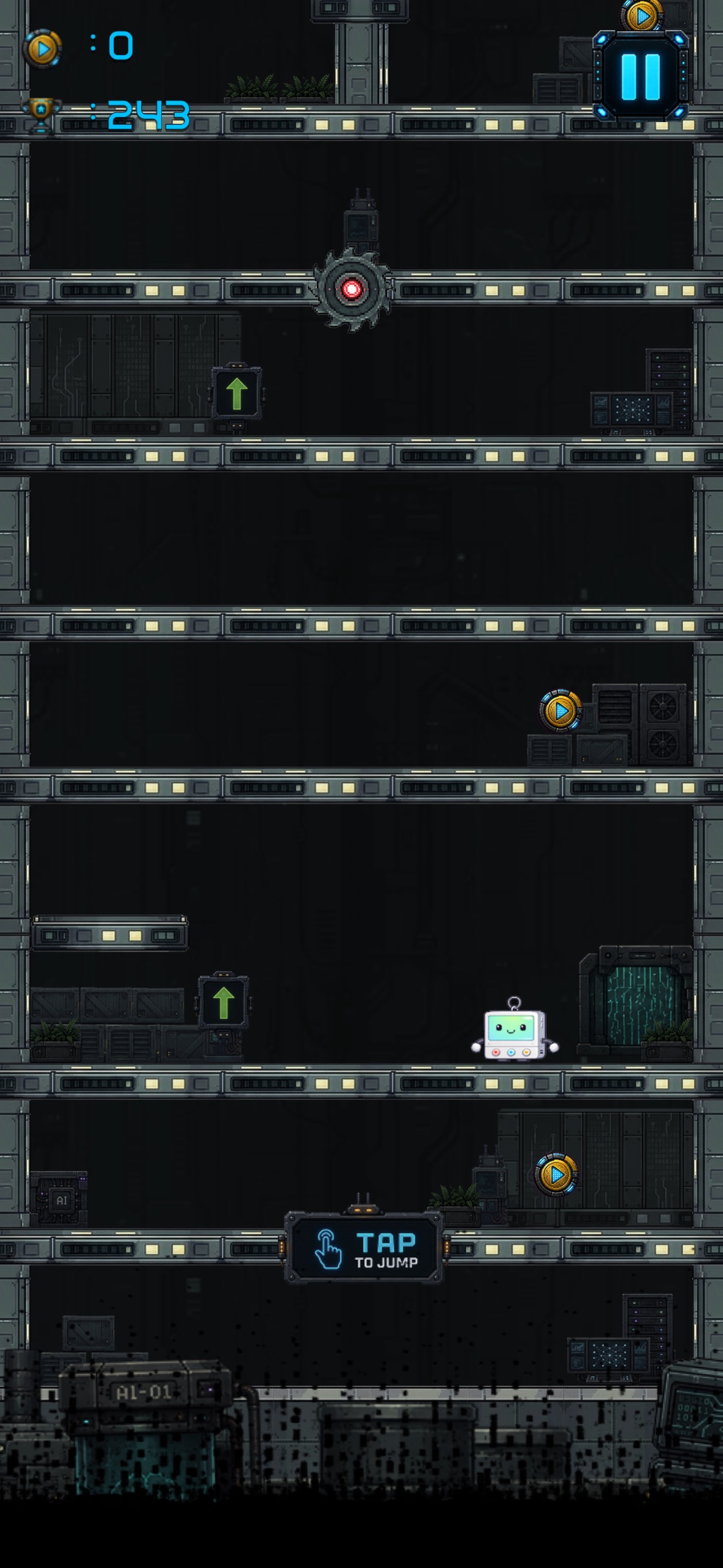 Screenshot 2 of Toshi: Glitch Climb