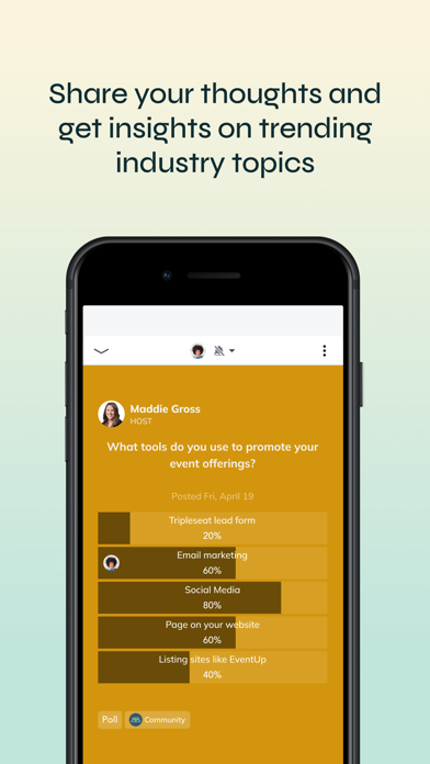 Hospitality Event Collective iPhone screenshot 3 - Social Networking app