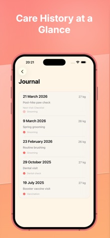 Pet Care Reminders & Tracker Screenshot 5 of 6