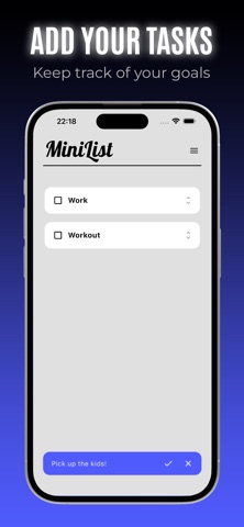 MiniList – Simple To Do List Screenshot 2 of 6