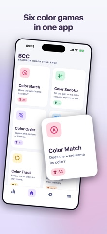 BCC Color Match: Brain Games Screenshot 1 of 9