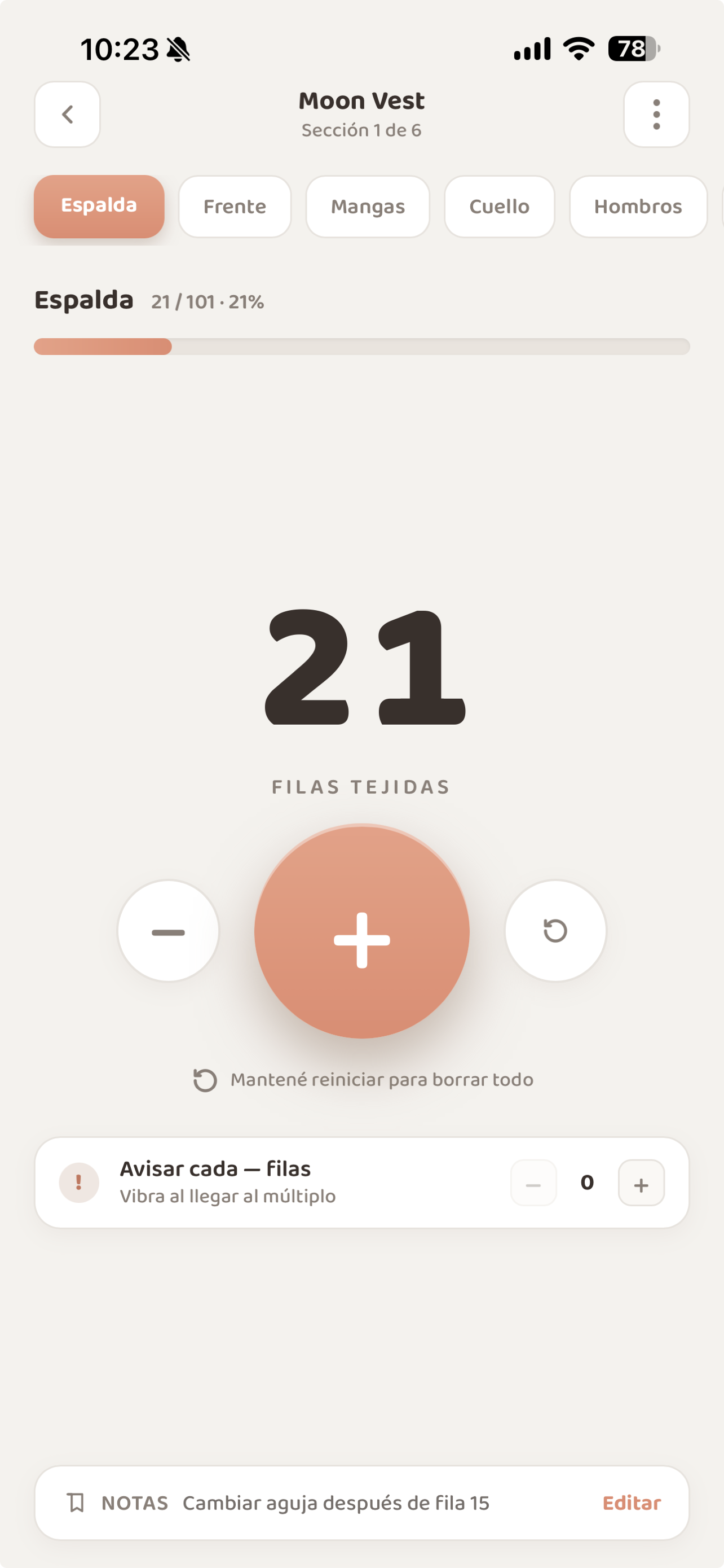 Knitk Counter screenshot 3