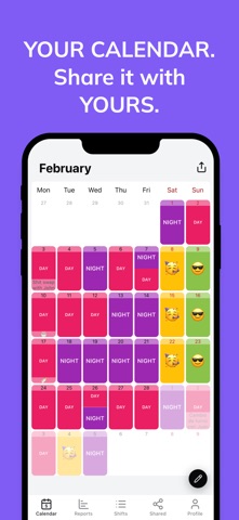 Shifts Calendar (Shifty) screenshot