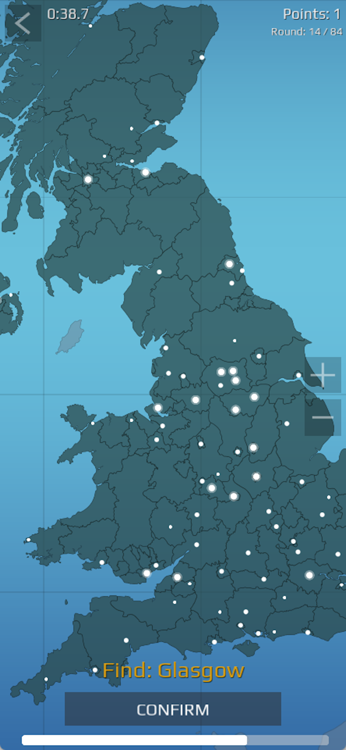 UK Map Quiz Qbis Studio