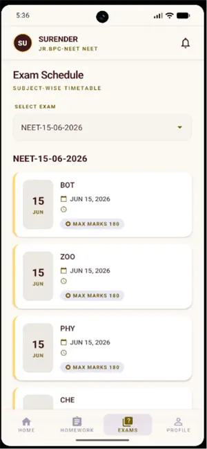 Trividyaa Junior College screenshot 2