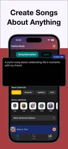 AI Song Maker - Soniva screenshot #2 for iPhone