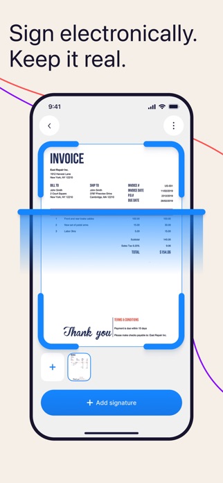eSign — PDF Documents Filler. Screenshot 4 of 5