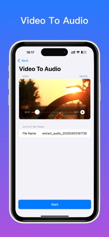 Format Converter-Video to mp3 iPhone screenshot